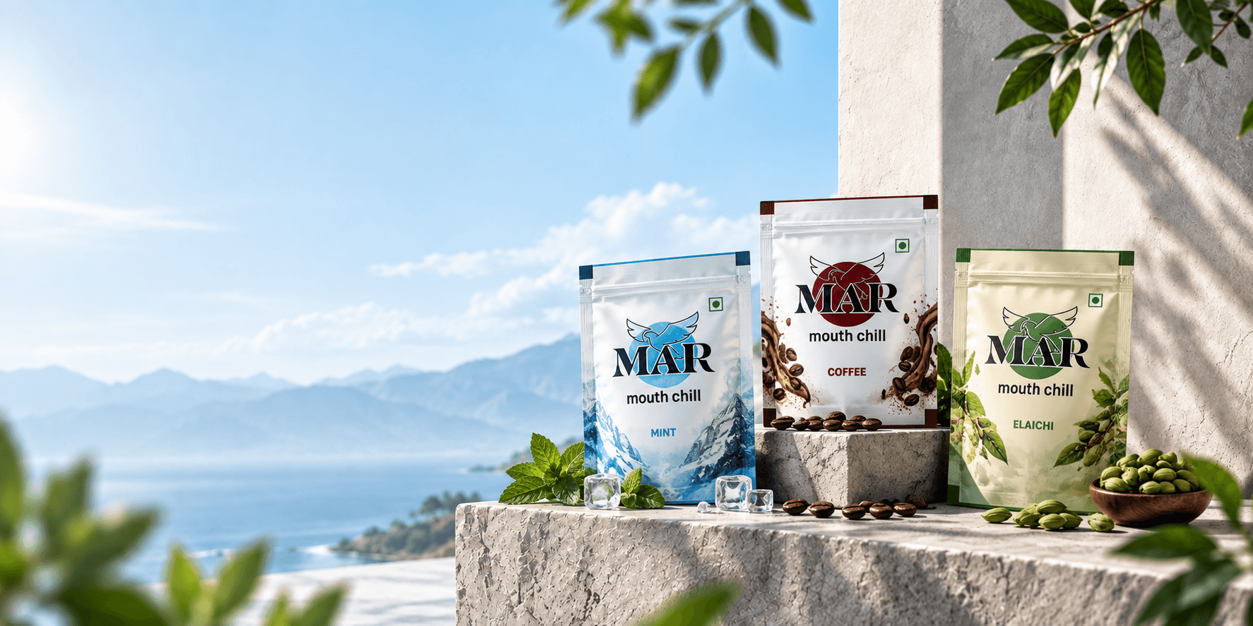 MAR Mouth Chill Flavours Compared: Mint vs Coffee vs Elaichi