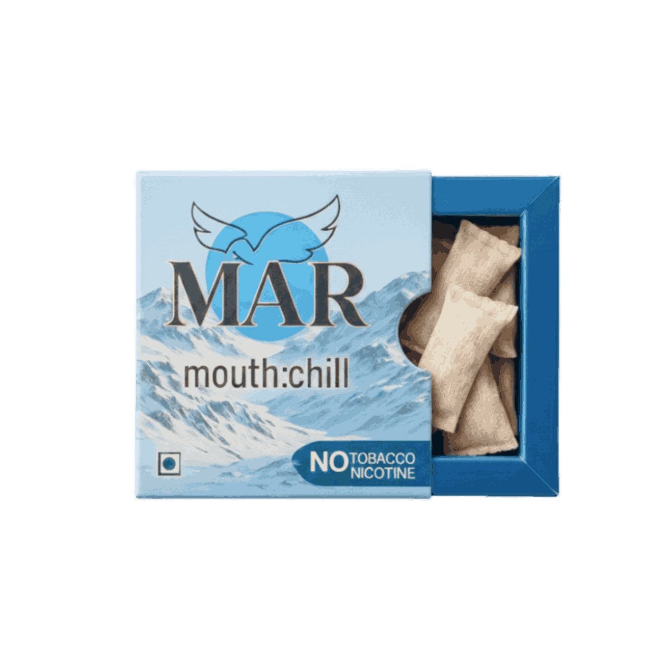 MAR Mouth Chill Mint box with filter pillows